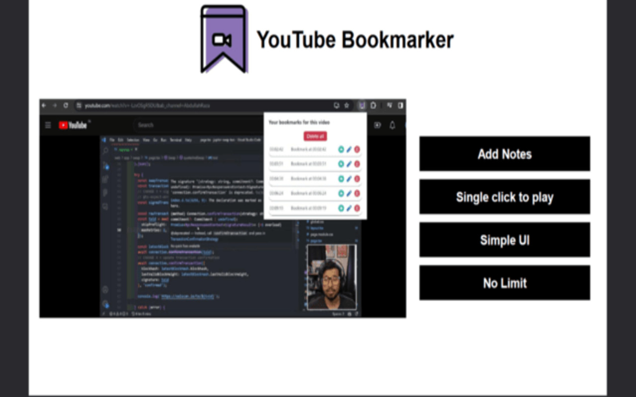 Youtube Bookmarker - 截图 2