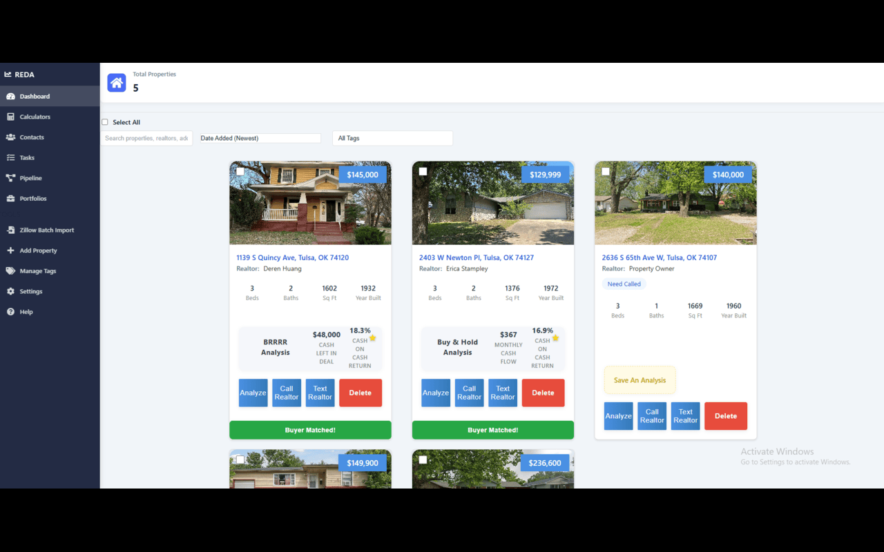Real Estate Deal Analyzer - 截图 5
