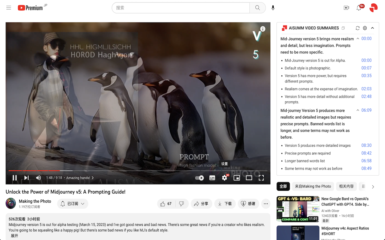 AISUMM VIDEO SUMMARIES - 截图 1