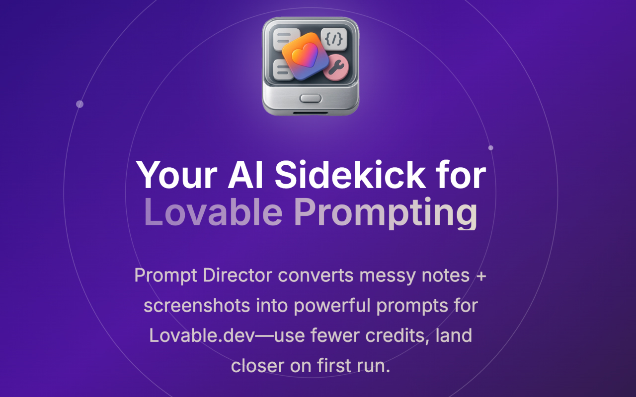 Lovable Prompt Director - 截图 5