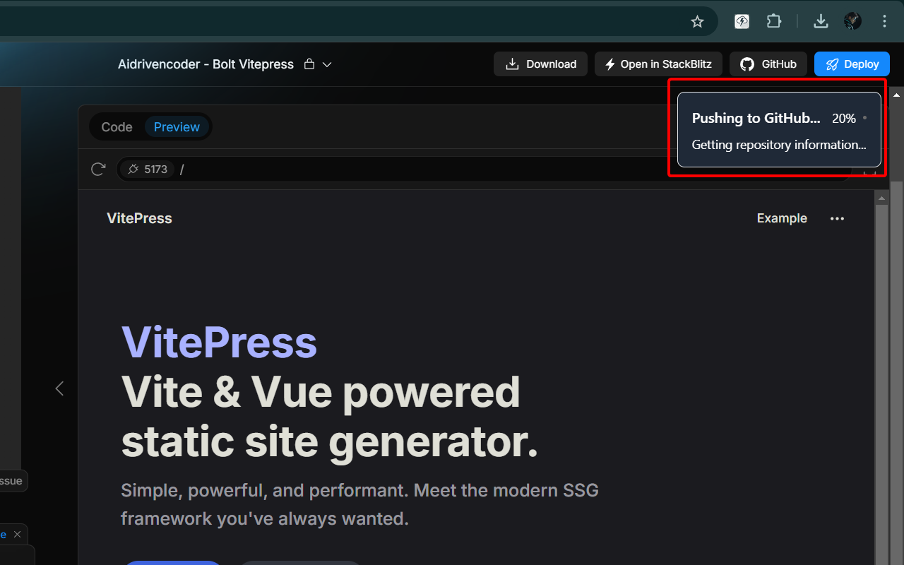 Bolt to GitHub - 截图 5