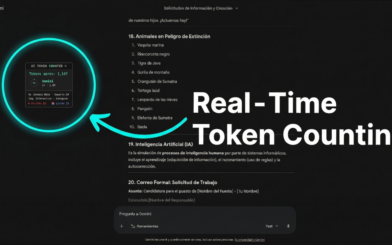 AI Token COunter - 截图 2