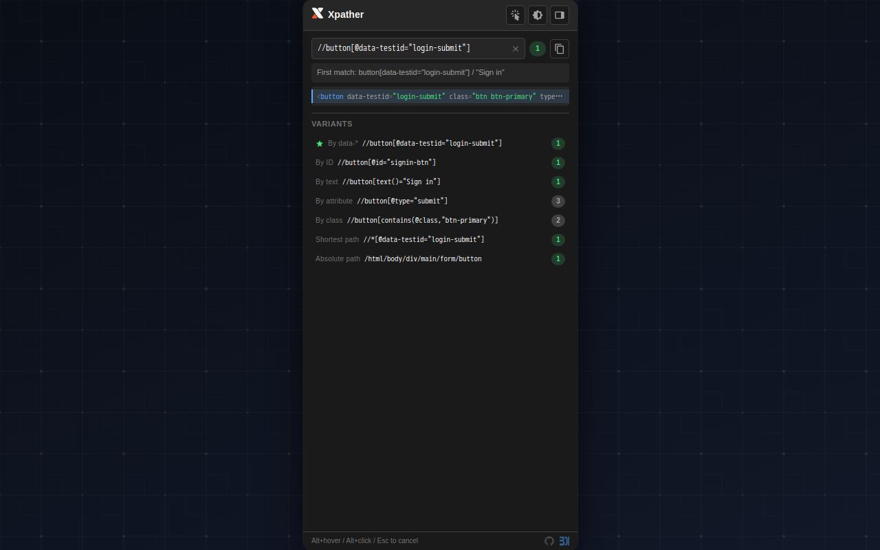 Xpather - 截图 2