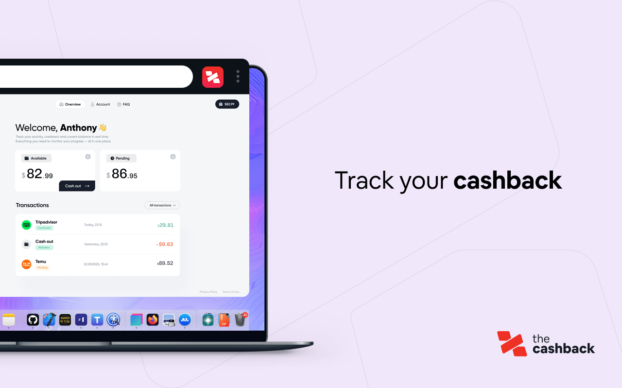 TheCashback – never miss cashback - 截图 3