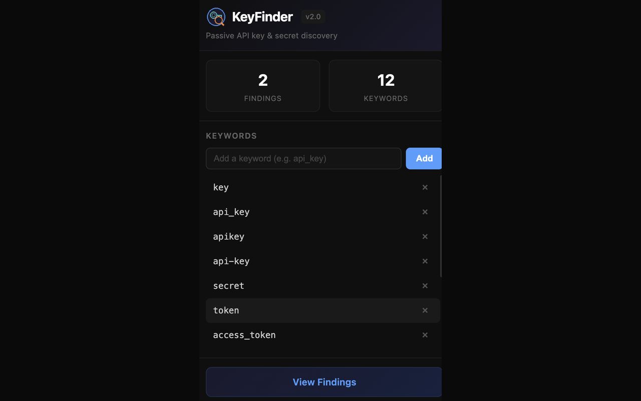KeyFinder - 截图 2