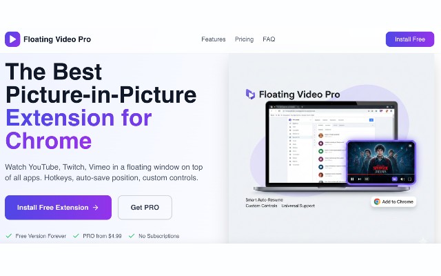 Floating Video Pro — Picture in Picture - 截图 6