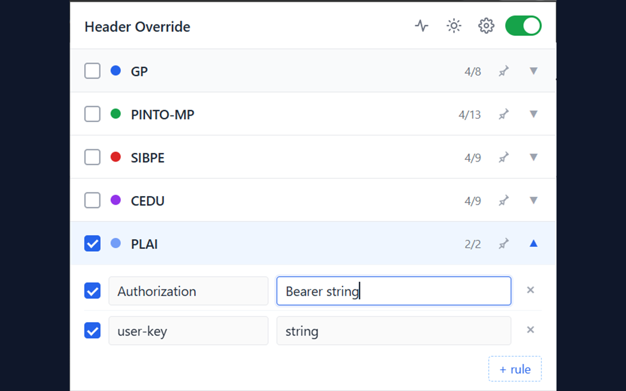 Header Override - 截图 3