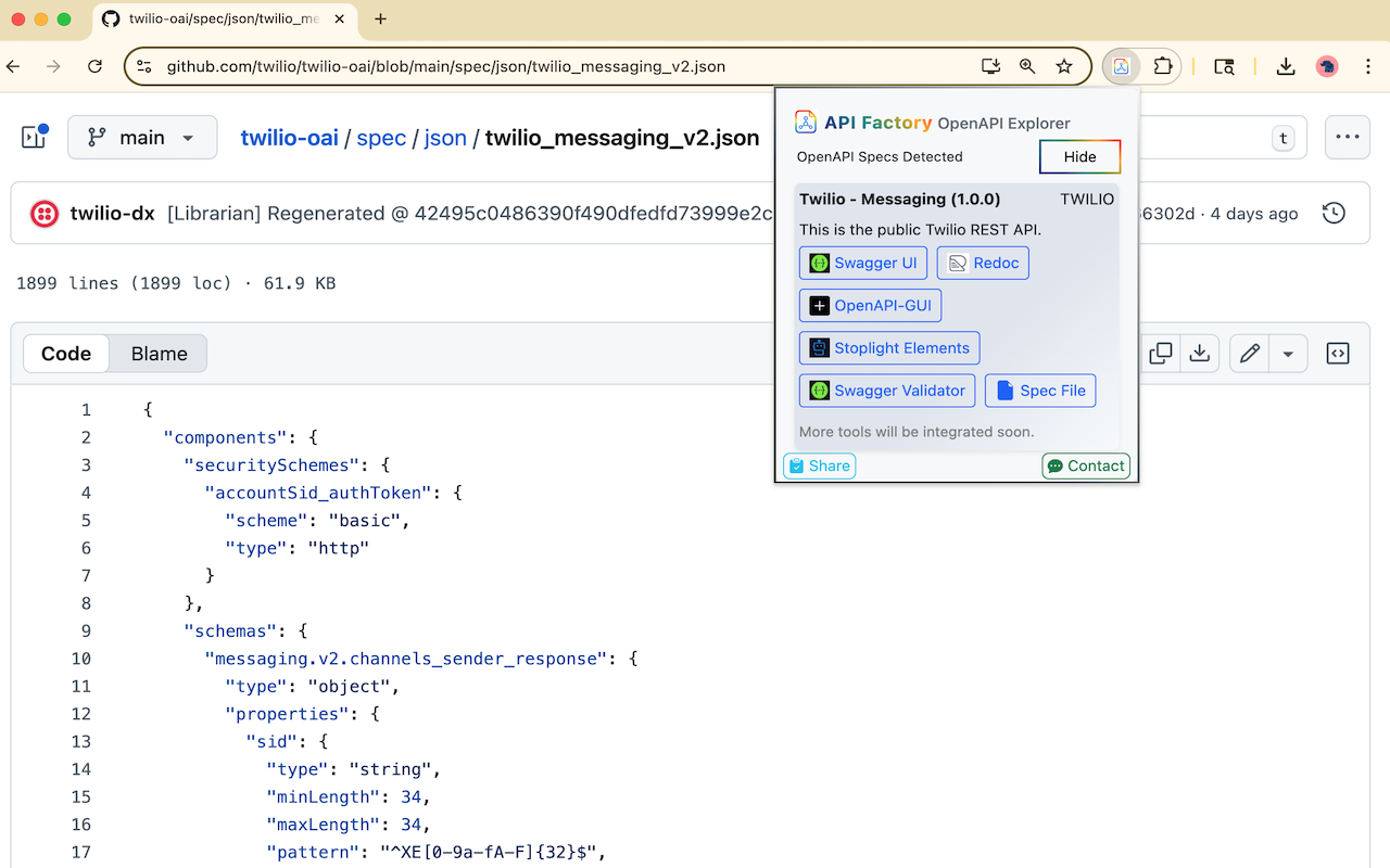 API Factory - OpenAPI Viewer & Playground - 截图 4