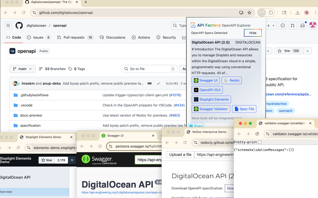 API Factory - OpenAPI Viewer & Playground - 截图 5