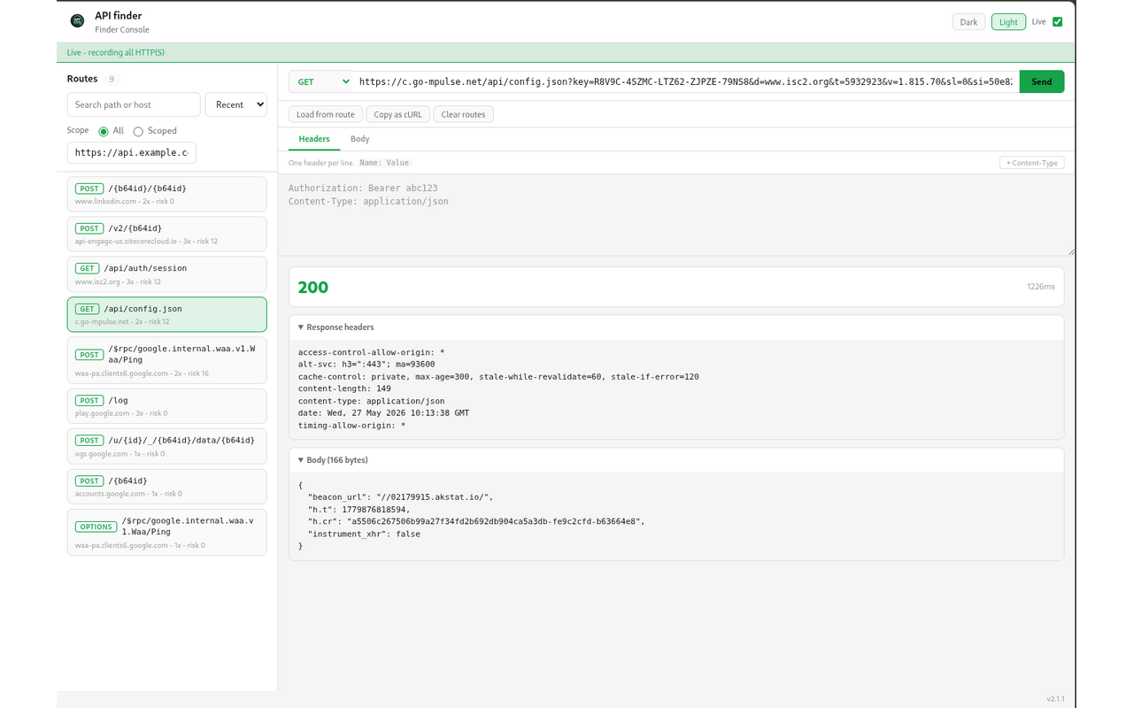 API finder - 截图 3