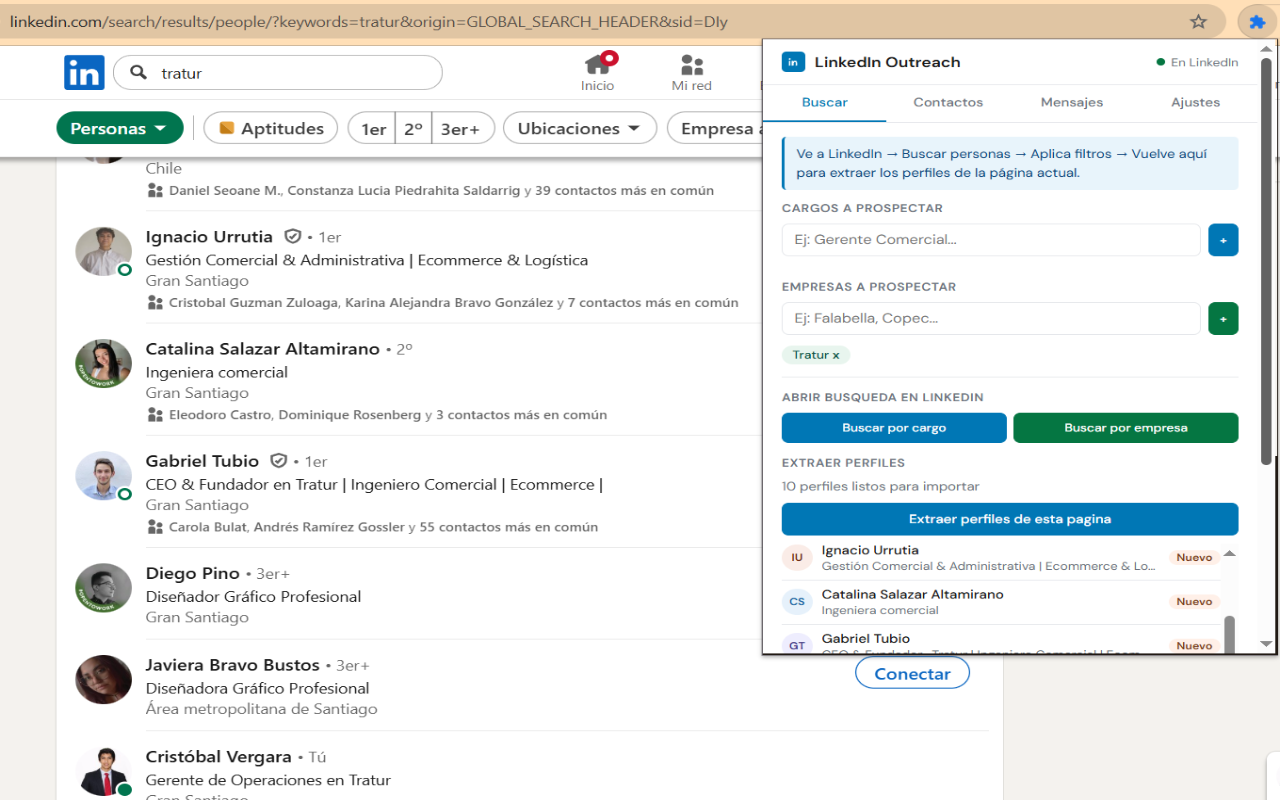 Inboxium — LinkedIn Outreach & CRM - 截图 1