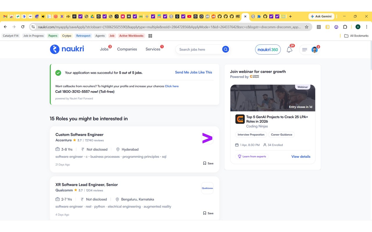 Naukri Auto-Fill Assistant - 截图 3