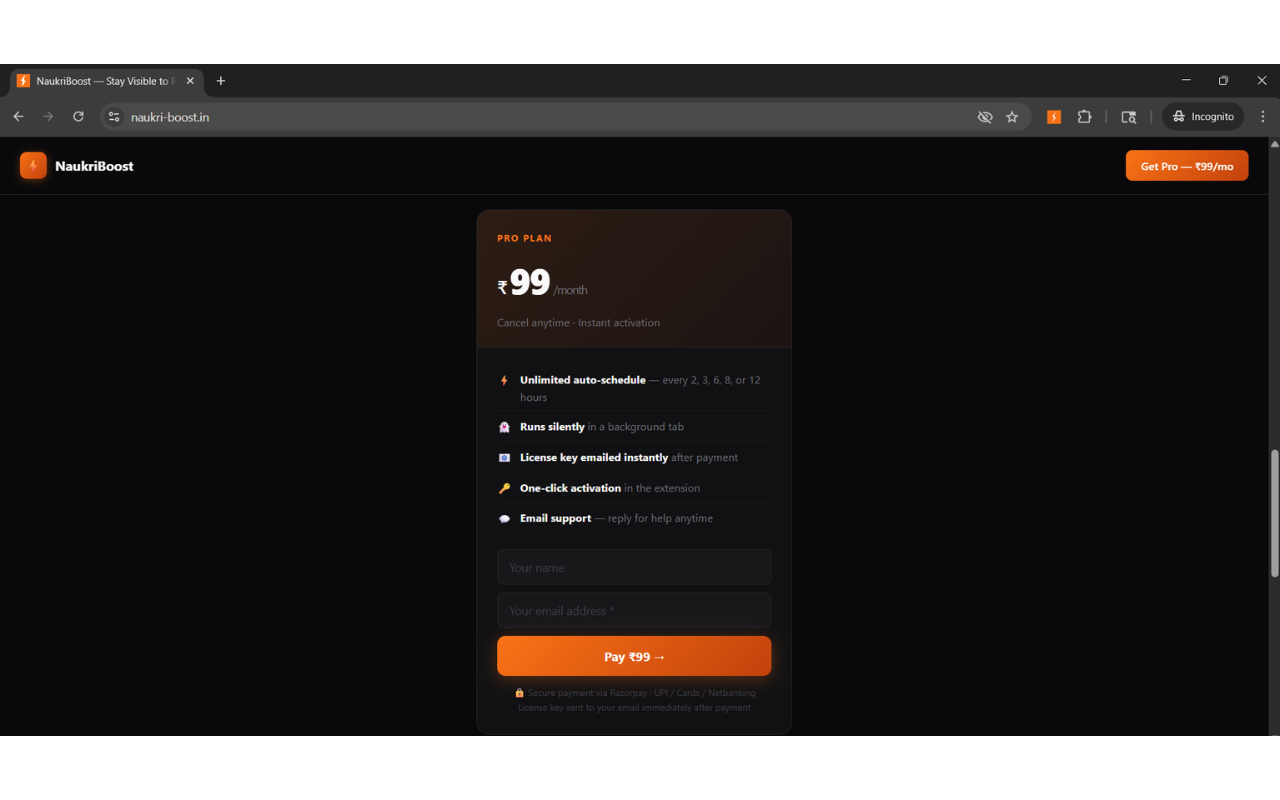 NaukriBoost - 截图 5