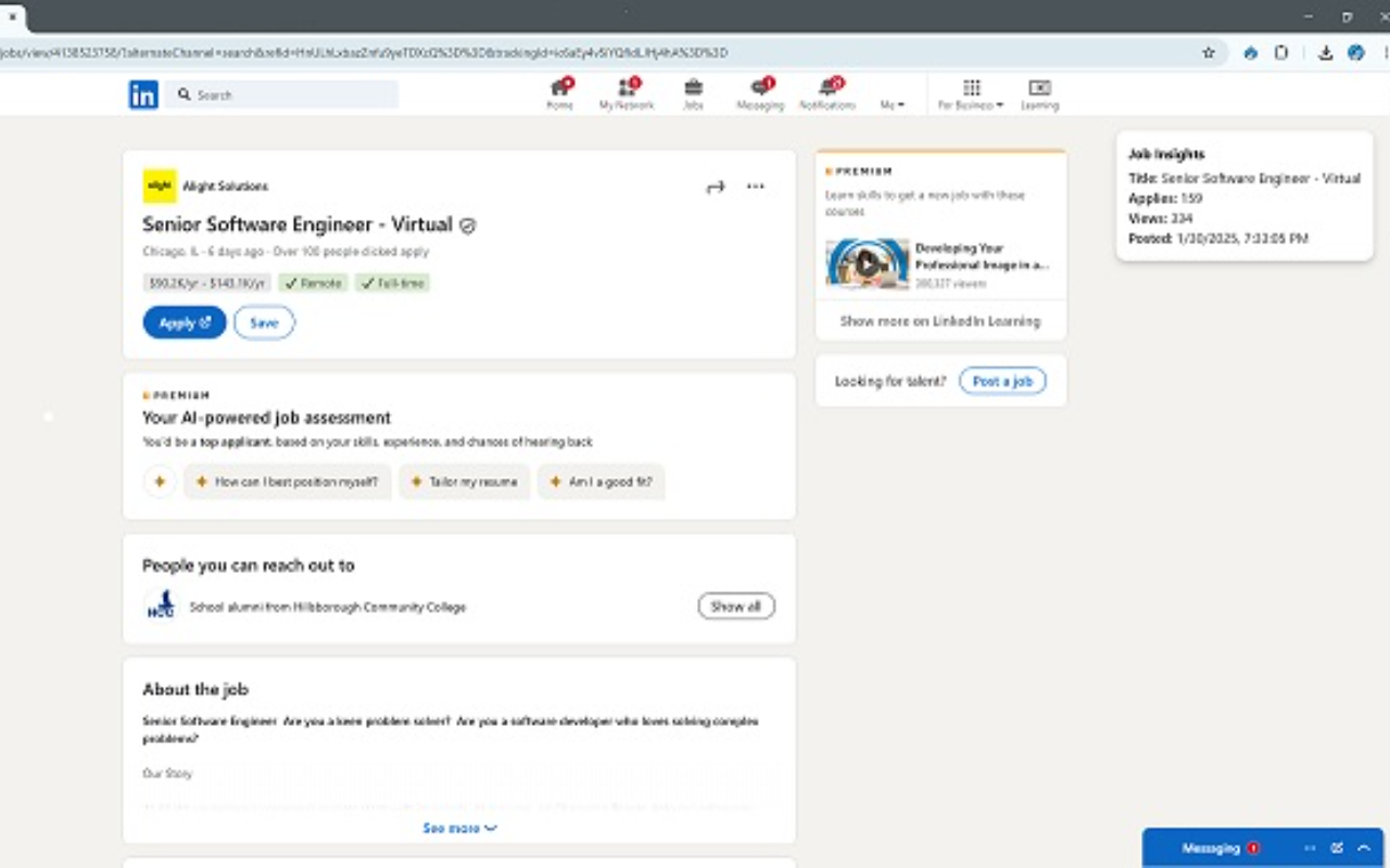 Jobifye LinkedIn Insights - Job Search & Application Analytics - 截图 1