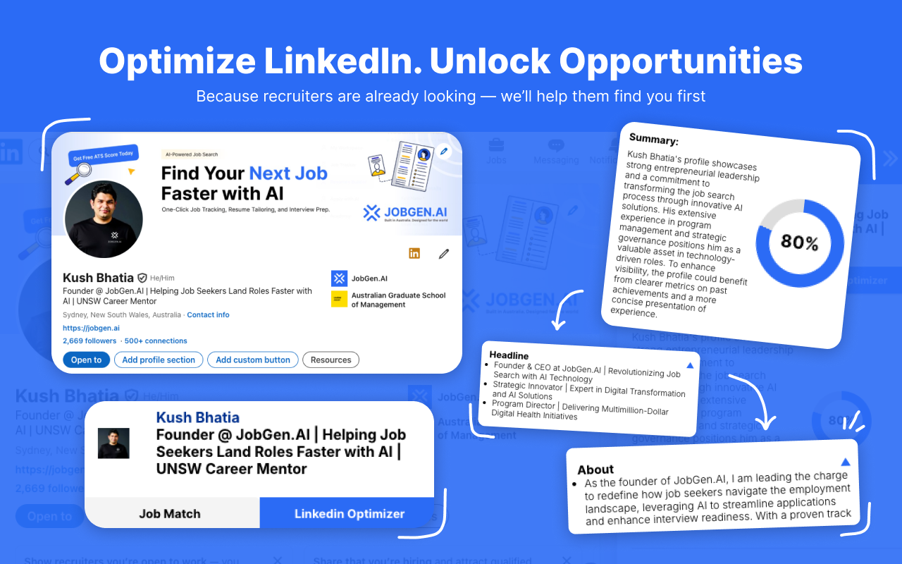 JobGen.AI – Apply 10× Faster with AI - 截图 1