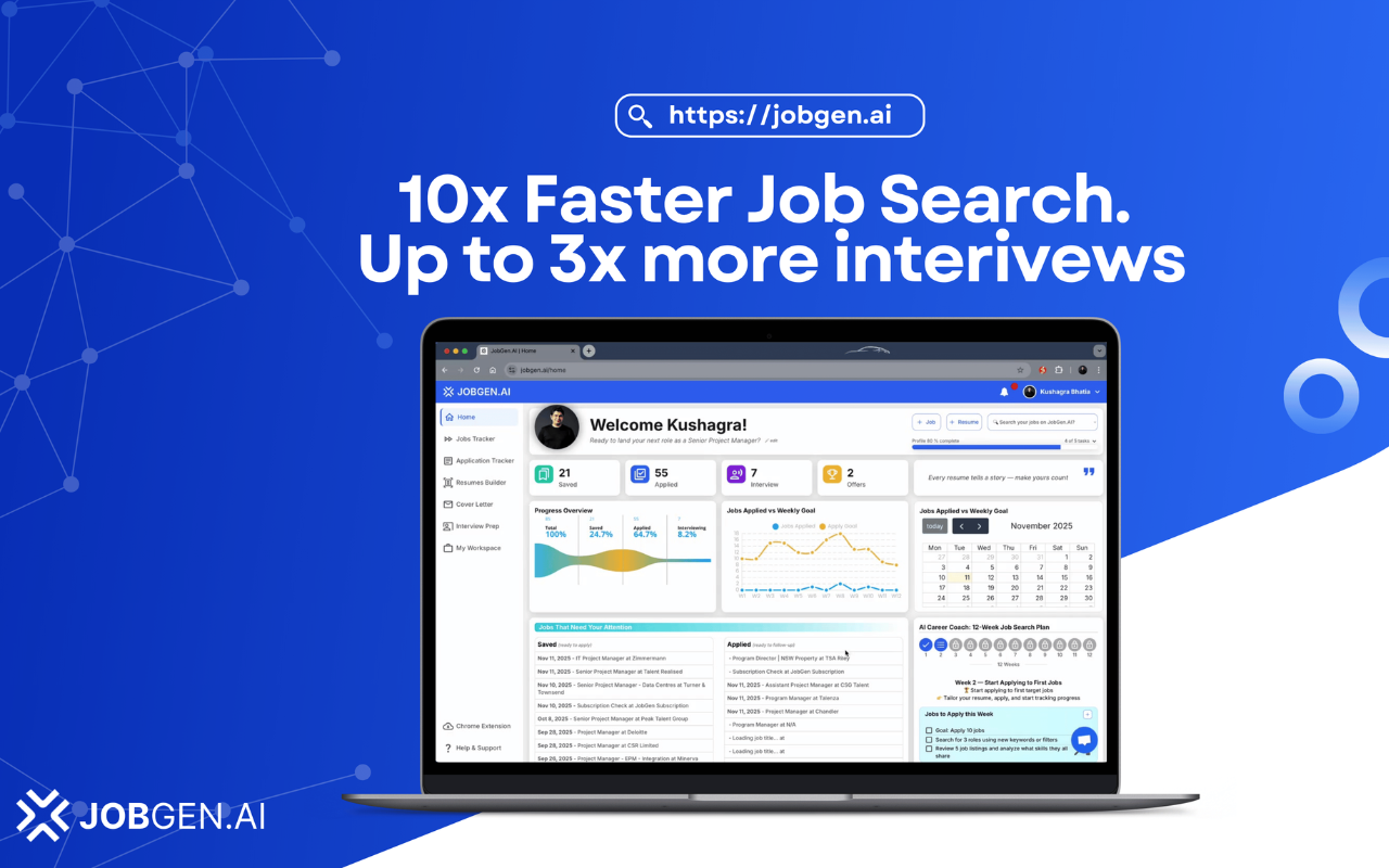 JobGen.AI – Apply 10× Faster with AI - 截图 3