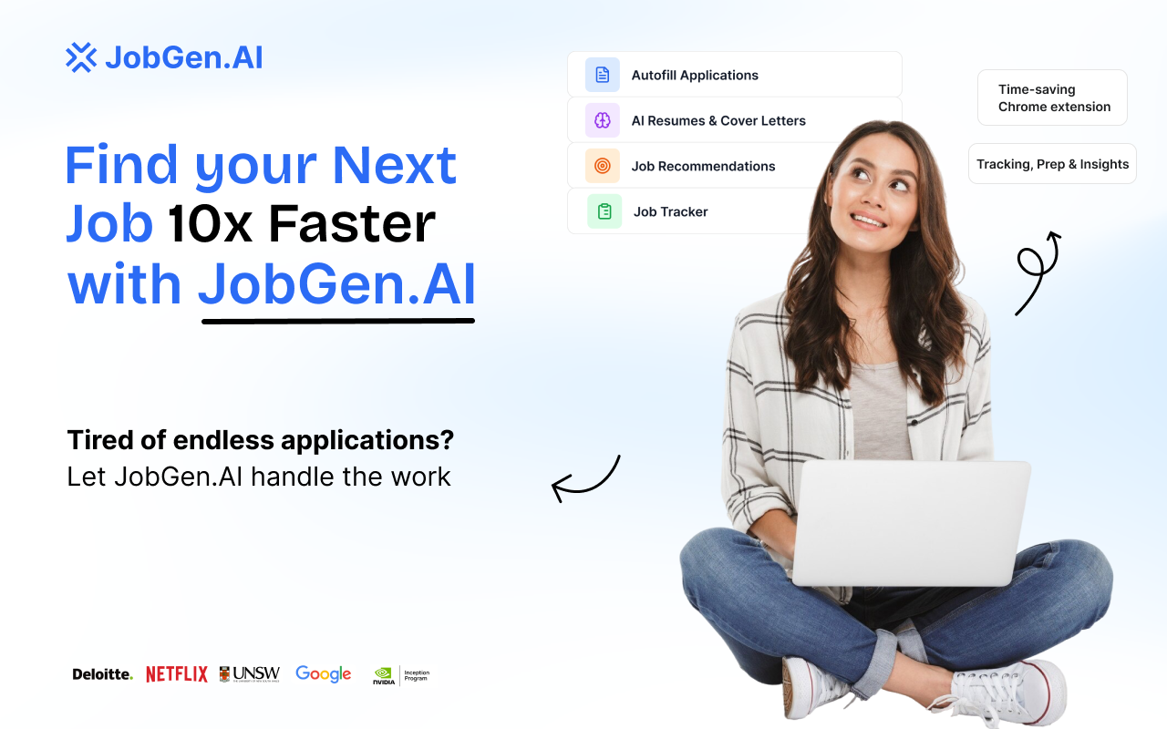 JobGen.AI – Apply 10× Faster with AI - 截图 4