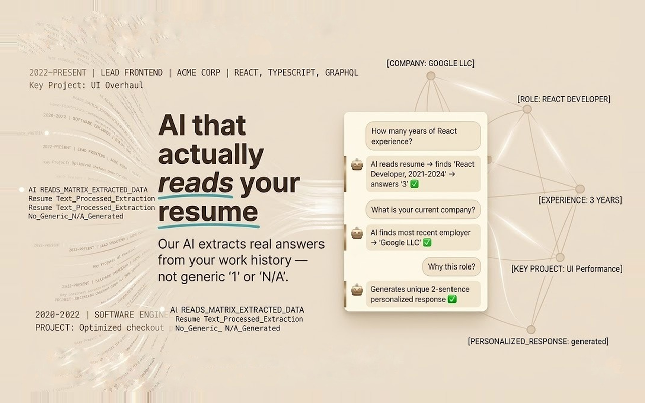 JobEasyApply — AI Auto Apply for LinkedIn & ATS - 截图 1