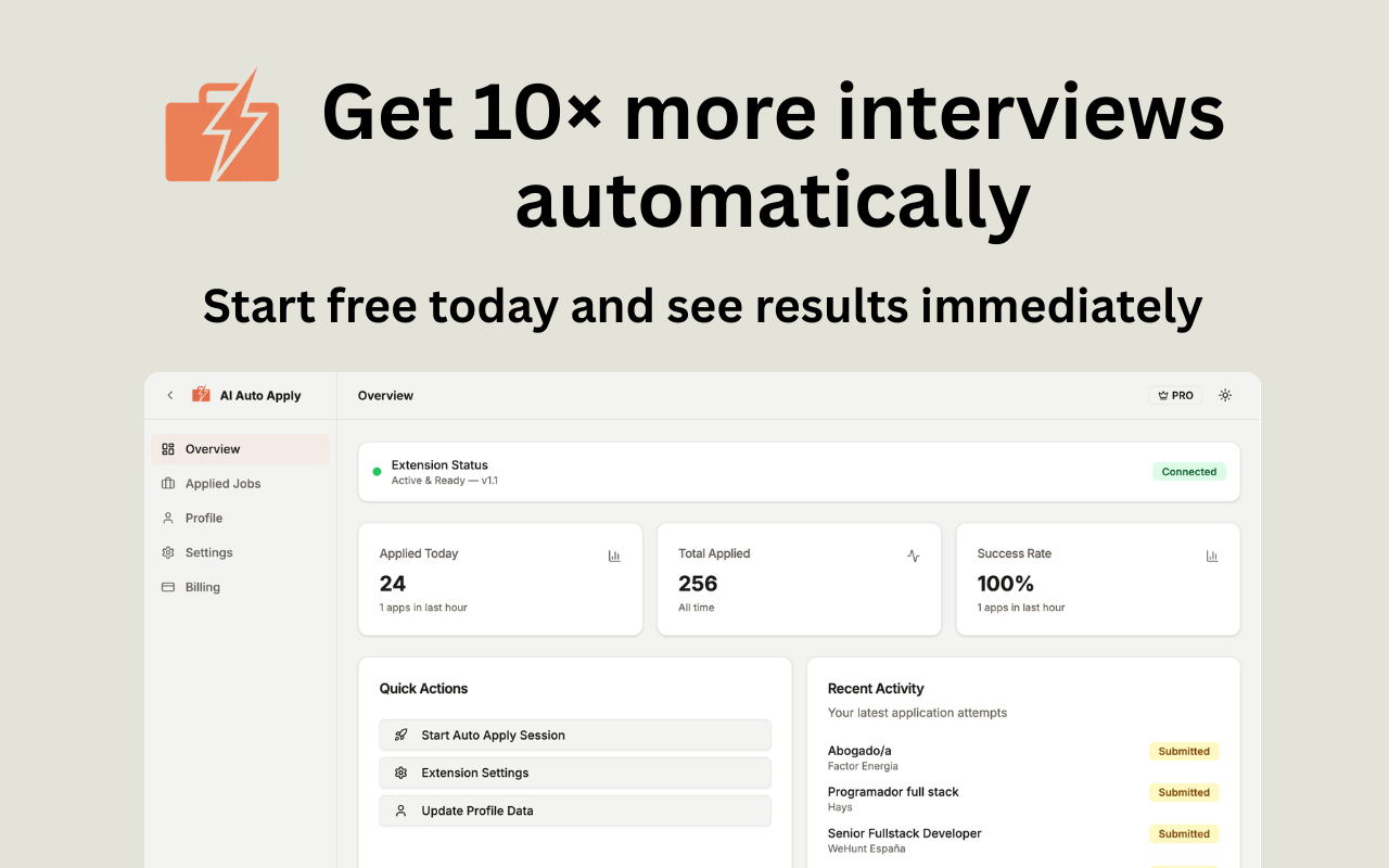 LinkedIn AI Auto Apply - 截图 2