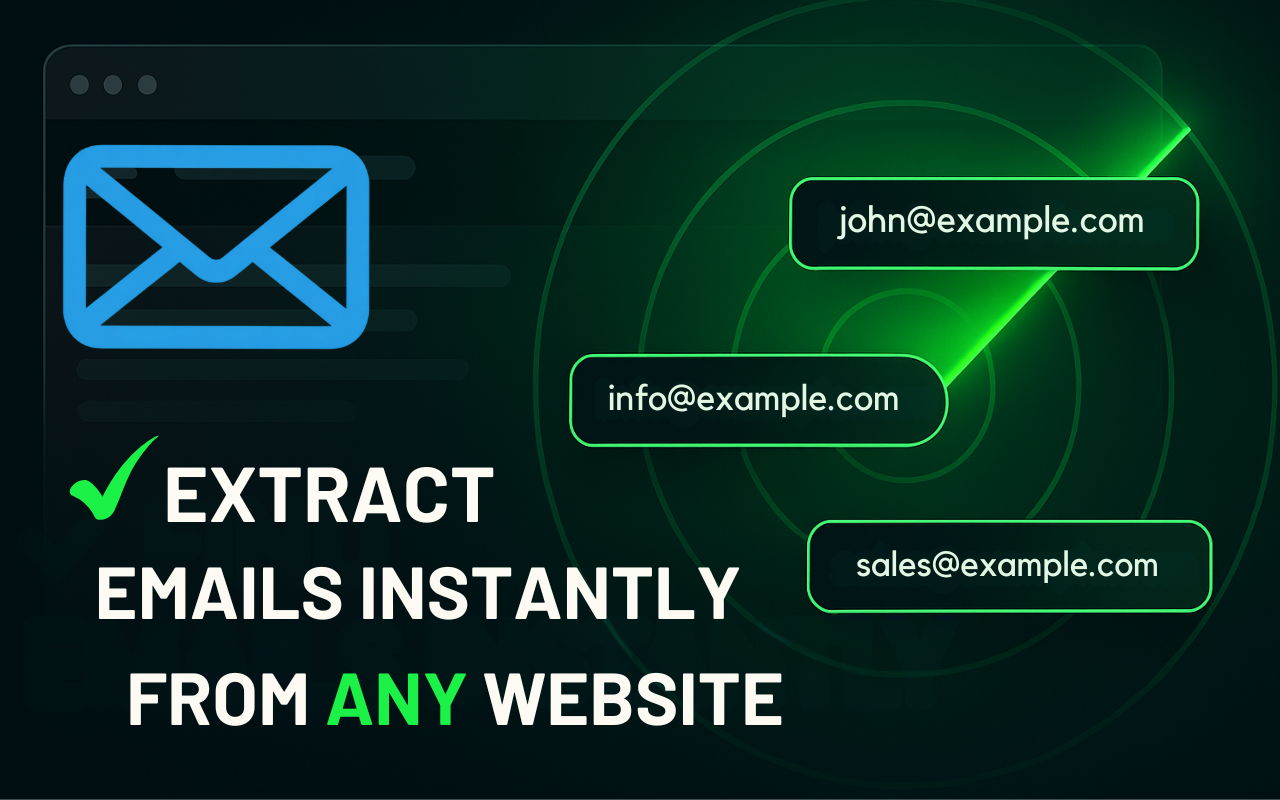 Email Extractor — Lead Finder & Contact Scraper on Any Page - 截图 4