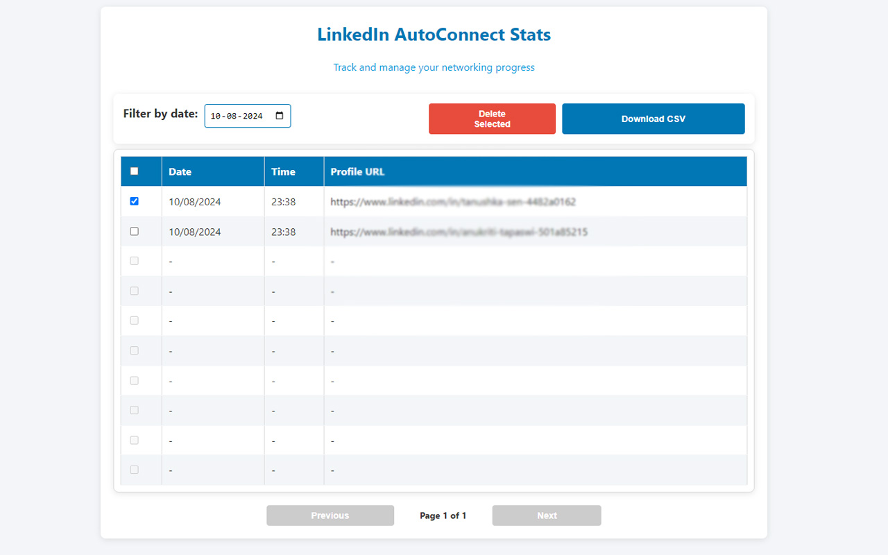 LinkedIn Auto Connect - 截图 2