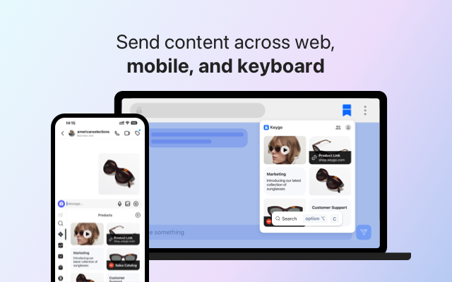 Keygo: Canned Responses, Quick Reply - 截图 2
