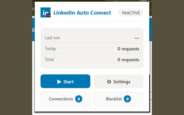 LinkedIn Auto Connect - 截图 1