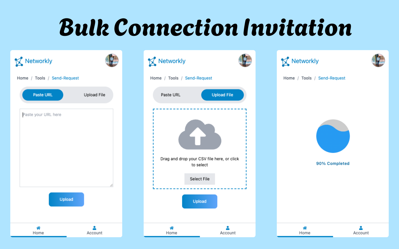 Networkly - LinkedIn Automation, Bulk Messaging & Connections - 截图 5
