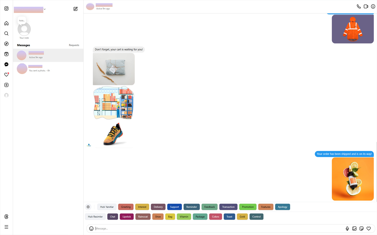 Social Quick Reply - 截图 3