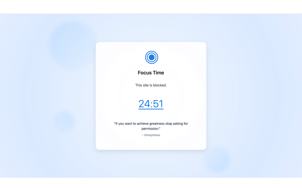 Pomodoro Timer & Website Blocker – Focus Orbit - 截图 5