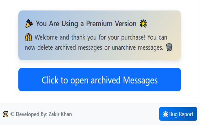 Linkedin Archived Messages Cleaner 2026 - 截图 1