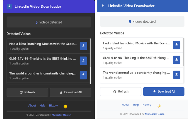 LinkedIn Video Downloader - 截图 1