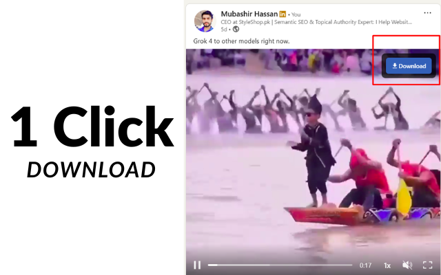 LinkedIn Video Downloader - 截图 3