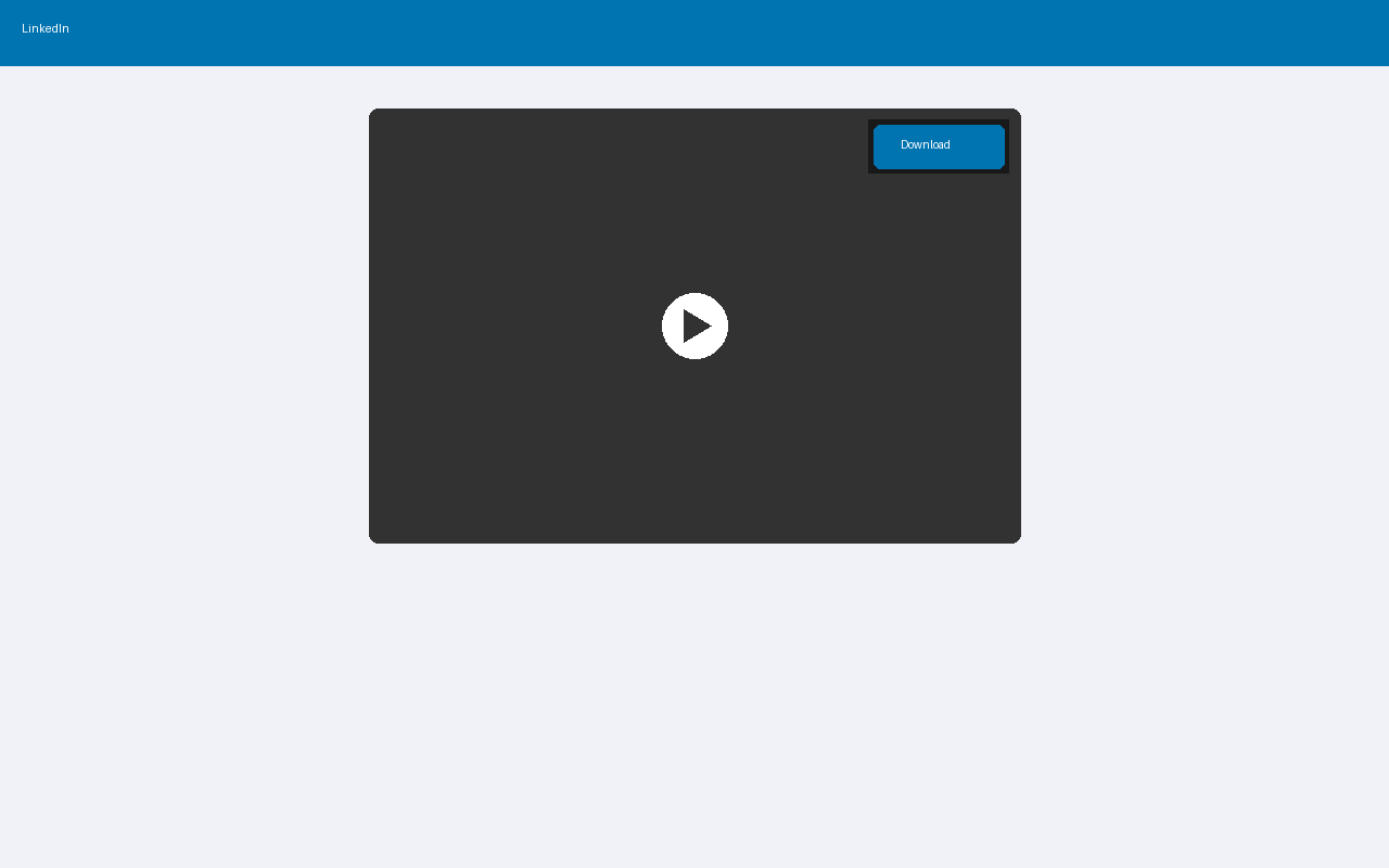 LinkedIn Video Downloader - 截图 4
