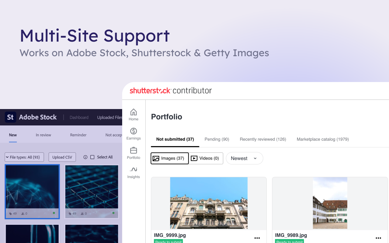 Fylio — AI Keywords & Metadata for Adobe Stock, Shutterstock - 截图 2