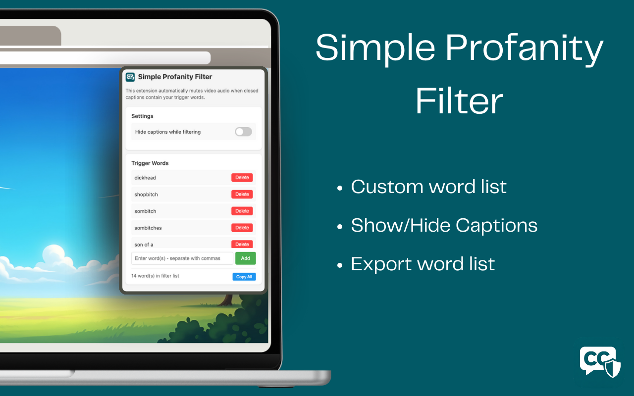 Simple Profanity Filter - 截图 1