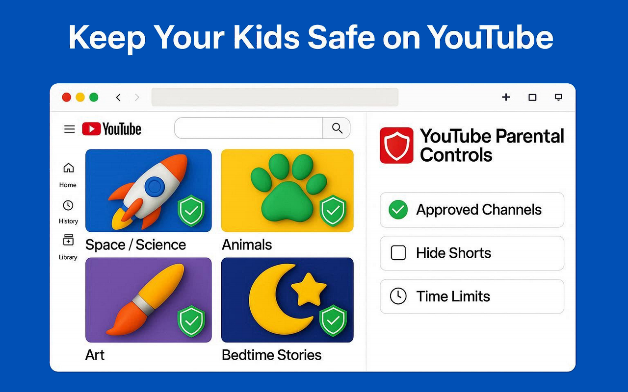 YouTube 家长控制 - 截图 2