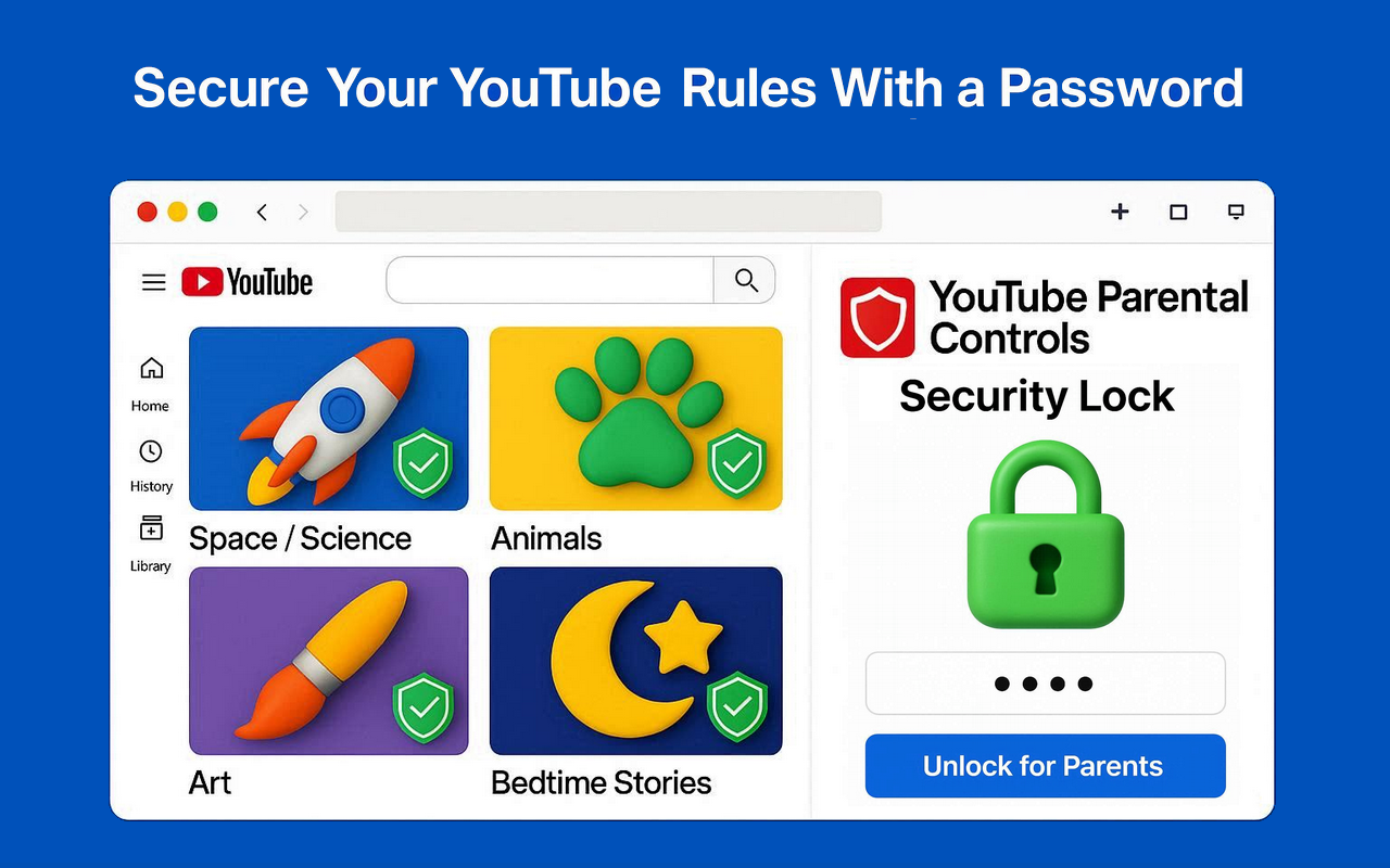 YouTube 家长控制 - 截图 3