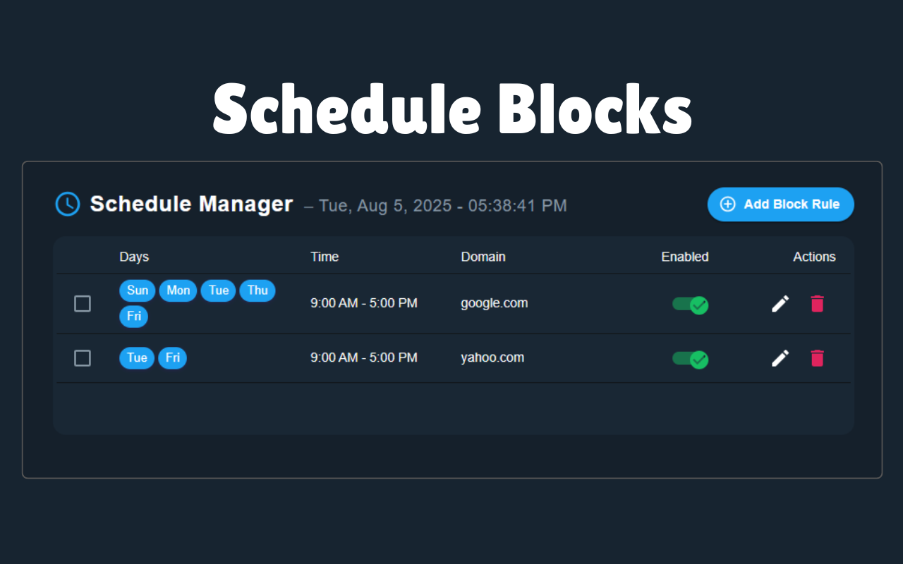 FocusFlux – Block Distractions, Maximize Focus - 截图 3