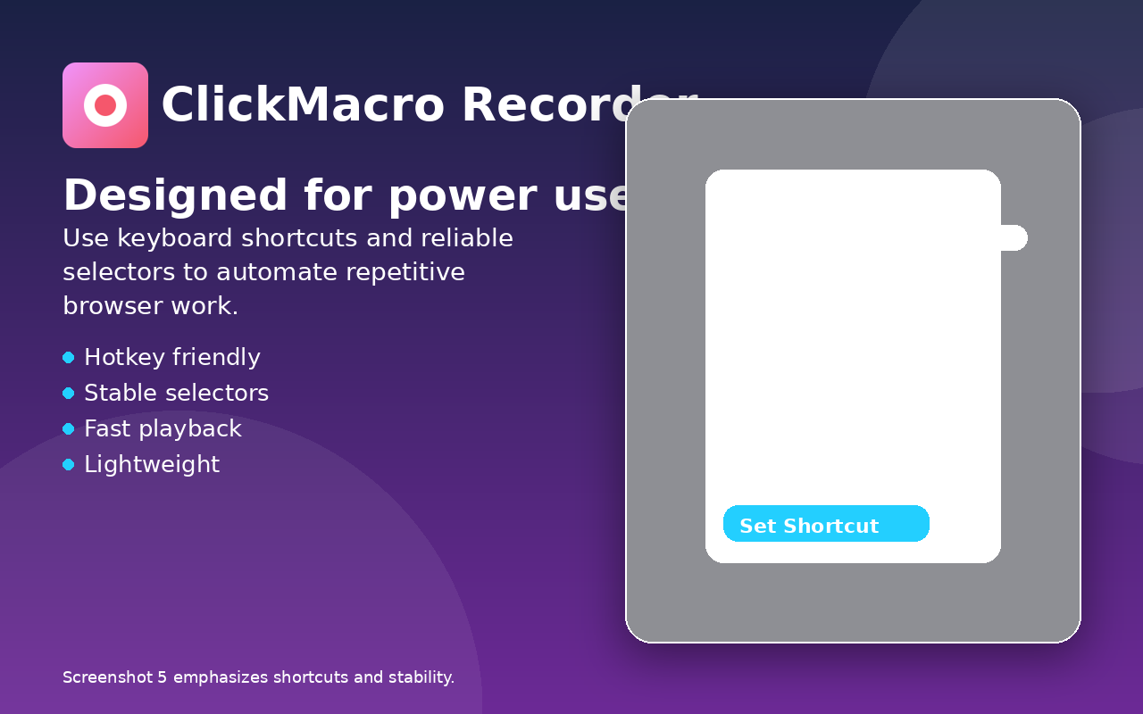 ClickMacro Recorder - 截图 5