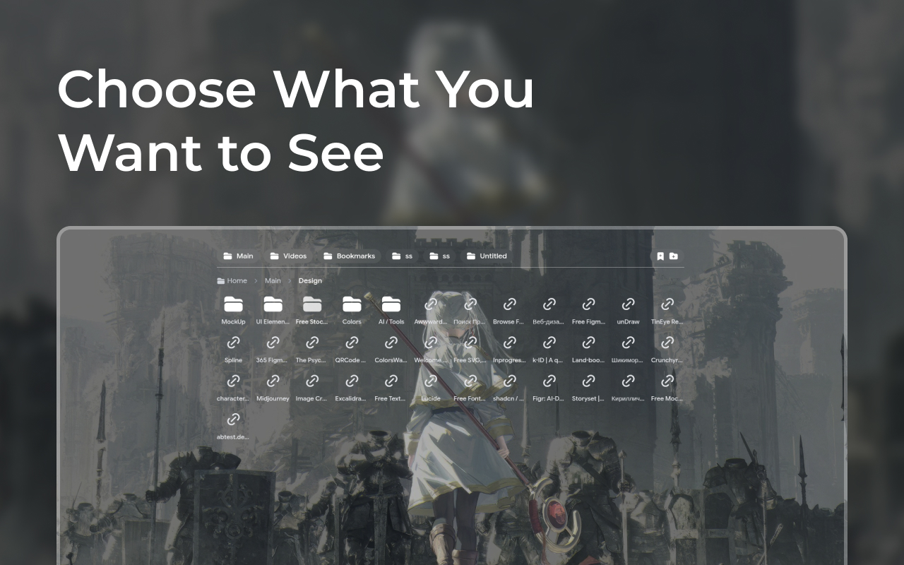 AbyTab – Custom New Tab & Home Page - 截图 1
