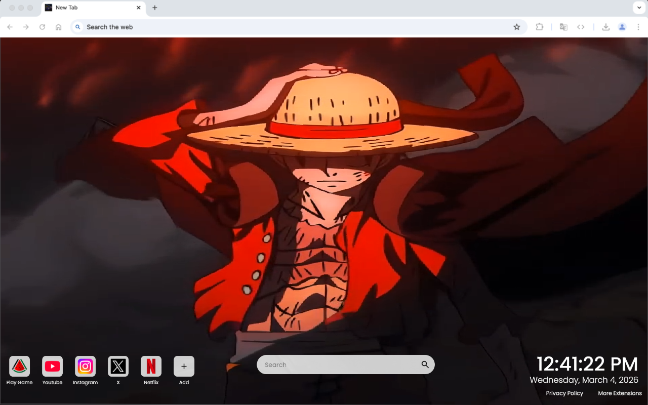 Monkey D. Luffy Cape Live Wallpaper - 截图 3