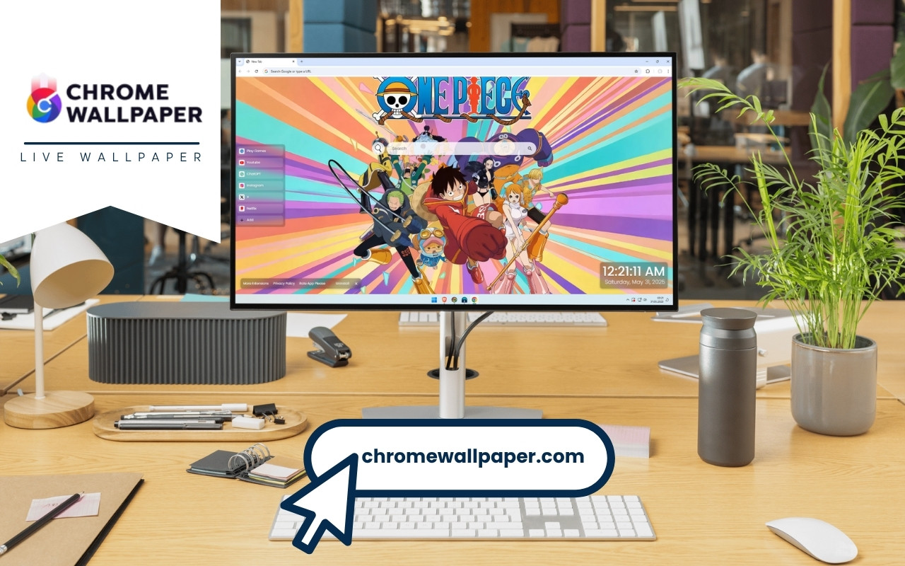 One Piece Poster Live Wallpaper - 截图 1