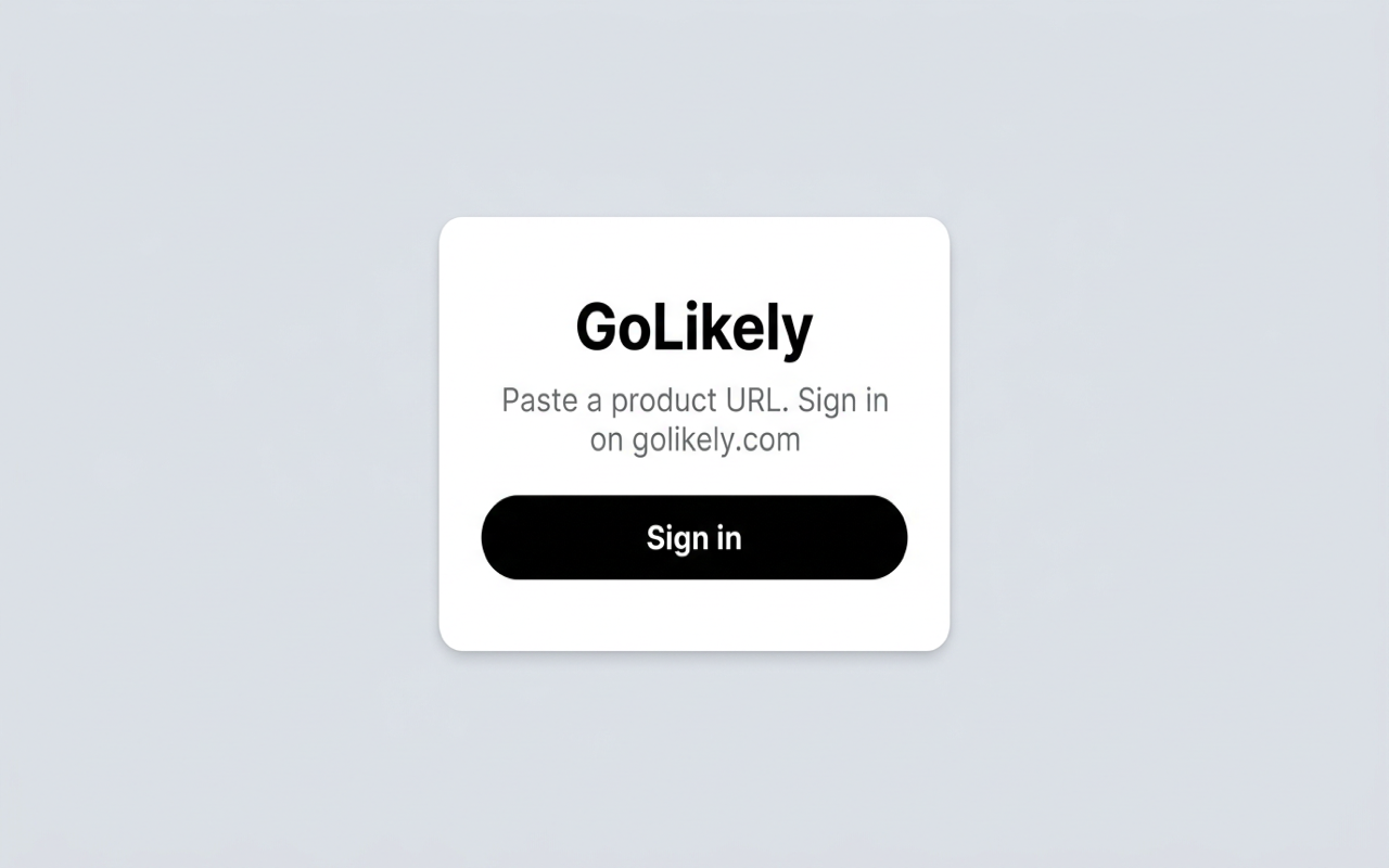 GoLikely Link Generator - 截图 1