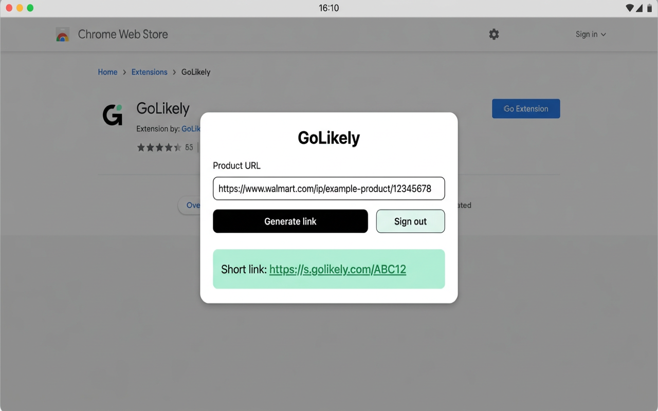 GoLikely Link Generator - 截图 2