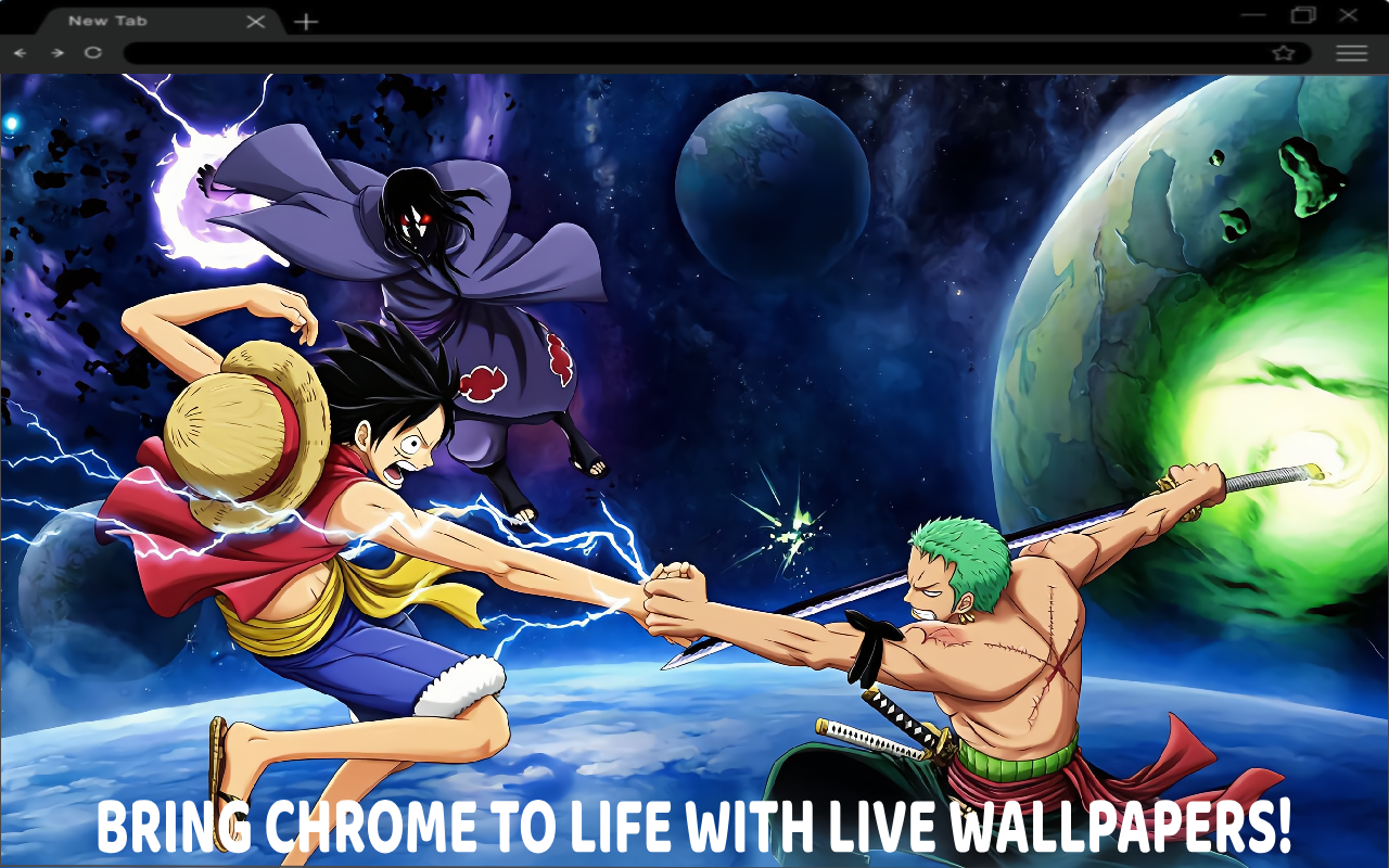 Monkey D. Luffy Itachi Uchiha Roronoa Zoro Live Wallpaper - 截图 2