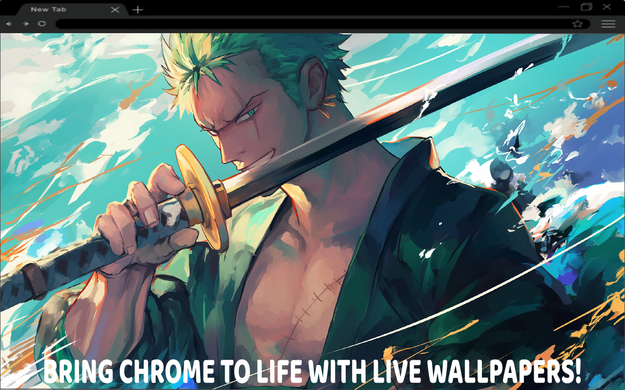 One Piece Roronoa Zoro Live Wallpaper - 截图 4