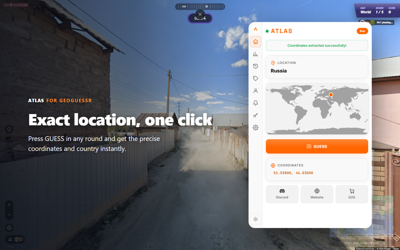 GeoGuesser Cheats (GeoGuesser Cheat / Hack) - 截图 2