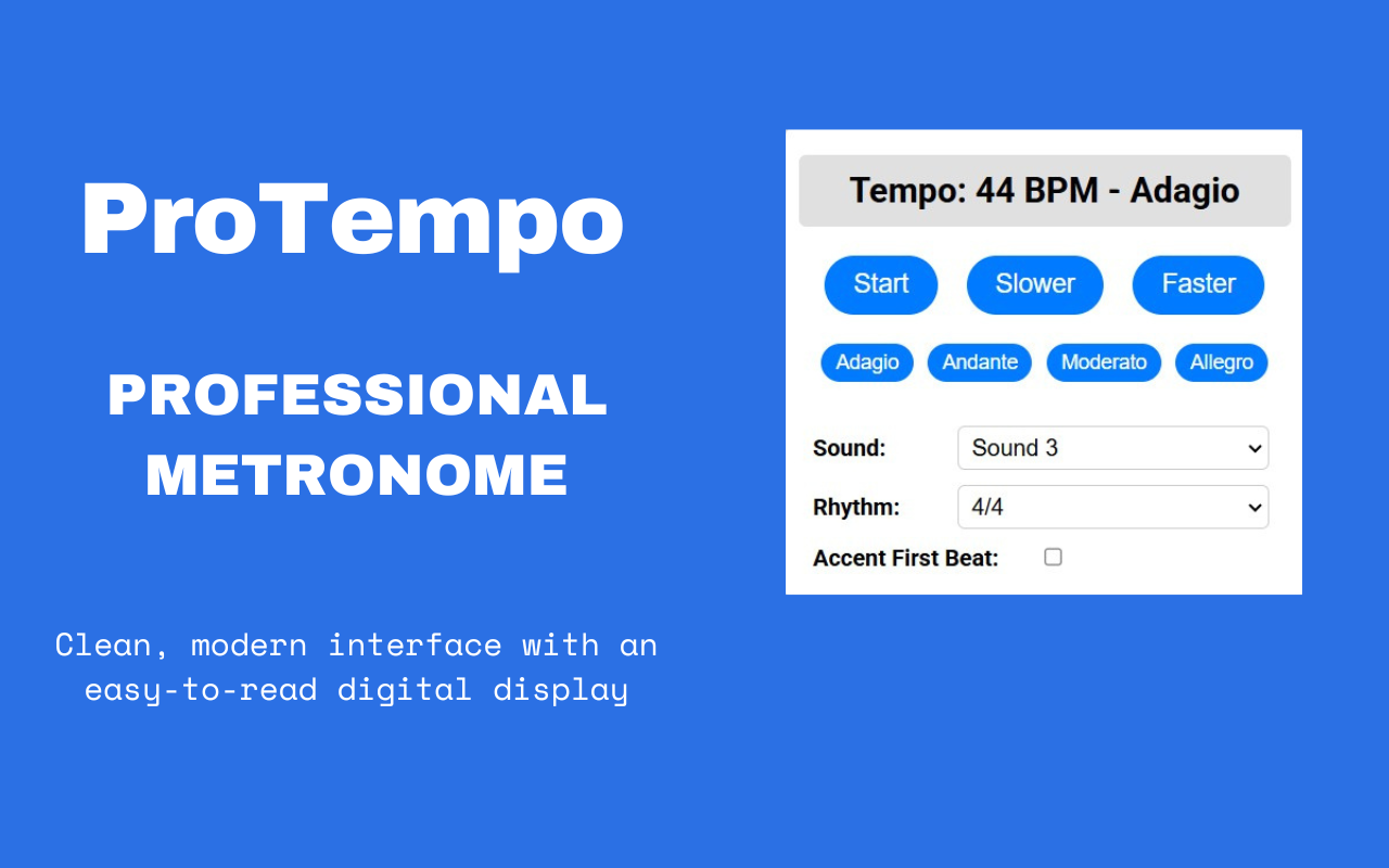 ProTempo - Professional Metronome - 截图 2