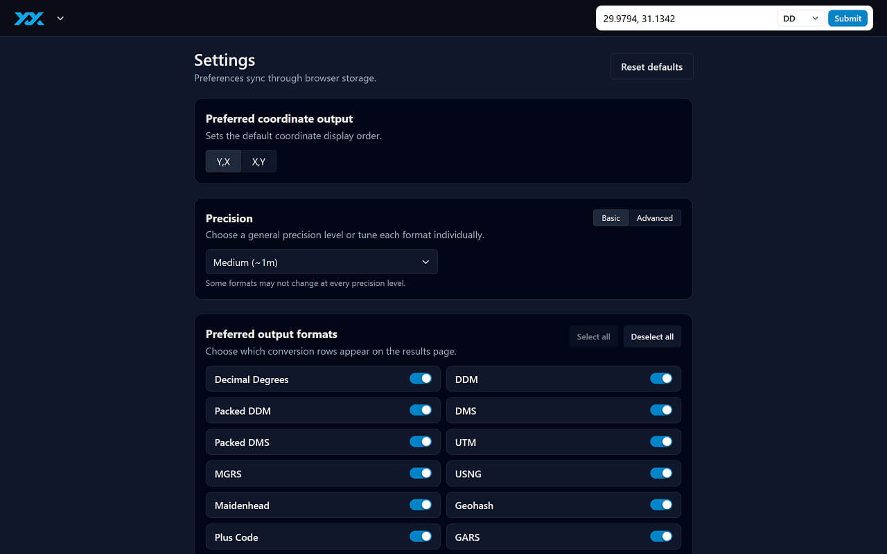 GeoSwap - A Smarter Coordinate Converter - 截图 2